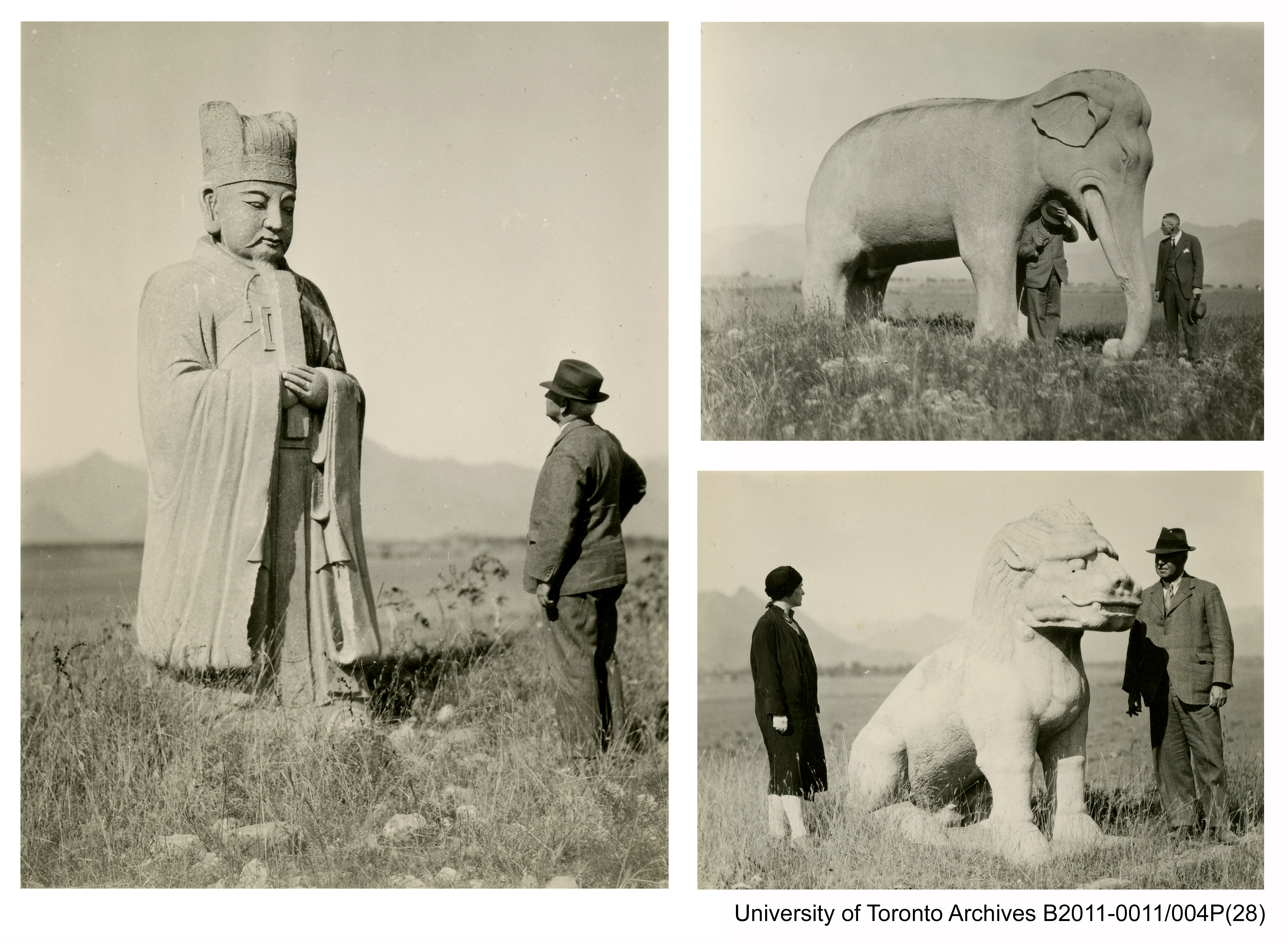 At the Ming tombs, 21 Oct 1920