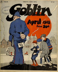 Cover of The Goblin, April 1923